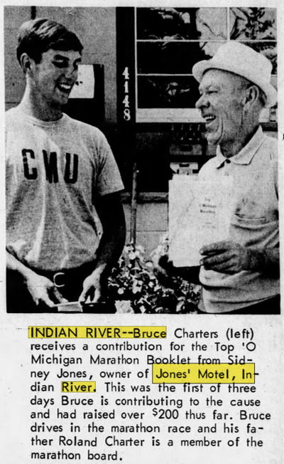 Indian River Motel and Cottages - June 30 1967 Article On Sid Jones (newer photo)